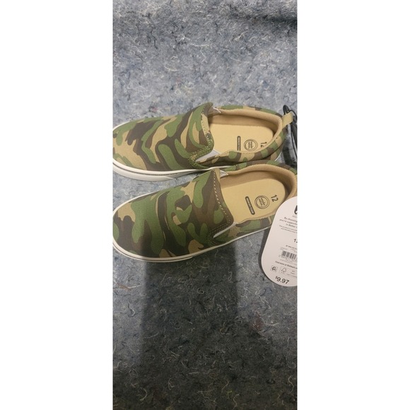 Better Cotton‎ Mass Balance BT WN Cas Slip On Camo Sneakers Size 12 - Picture 4 of 7